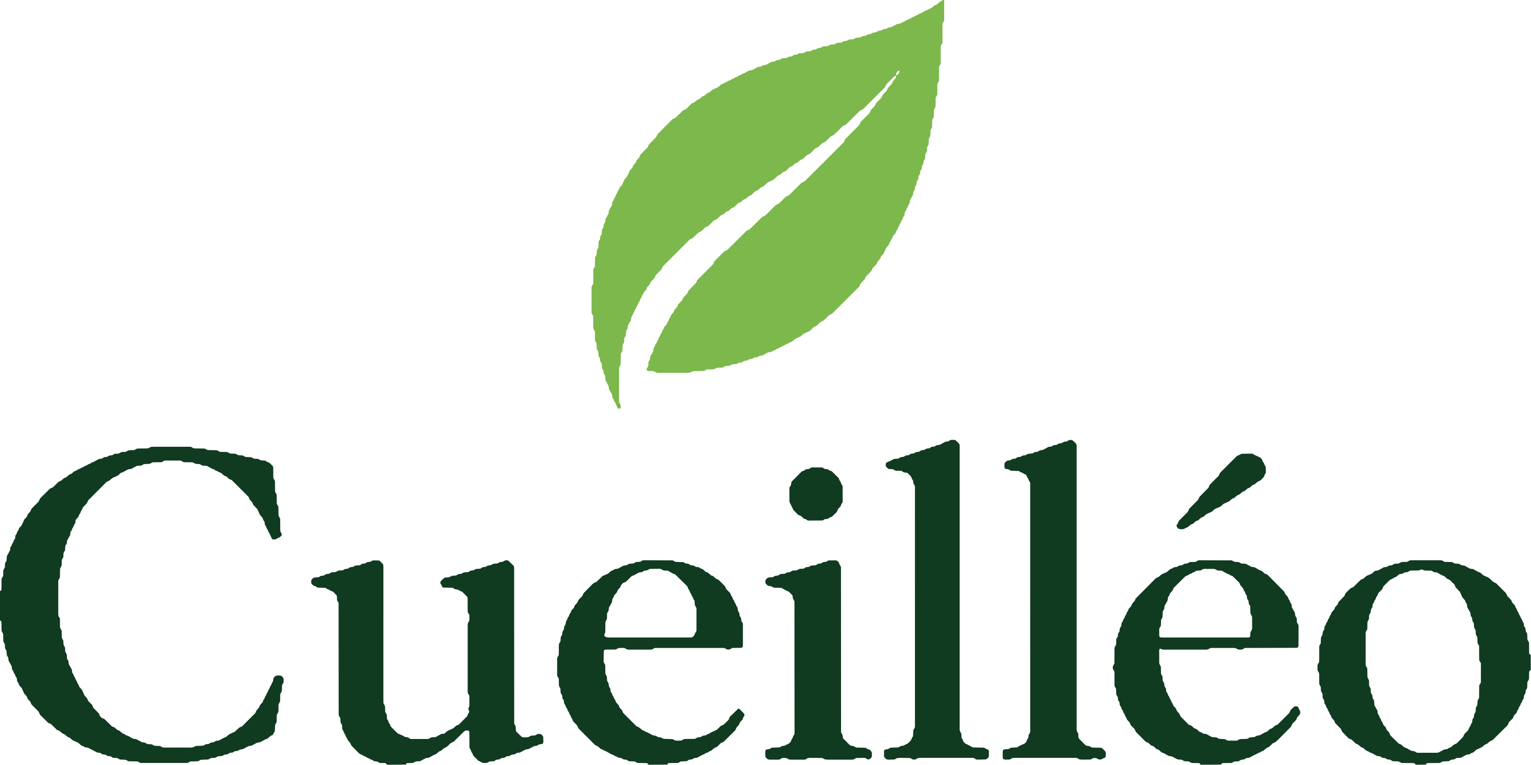 Logo Cueilléo, Couleur
